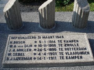 Sebel +1945 monument Zwolle 1