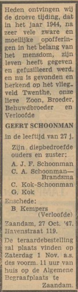 Schoonman Geert